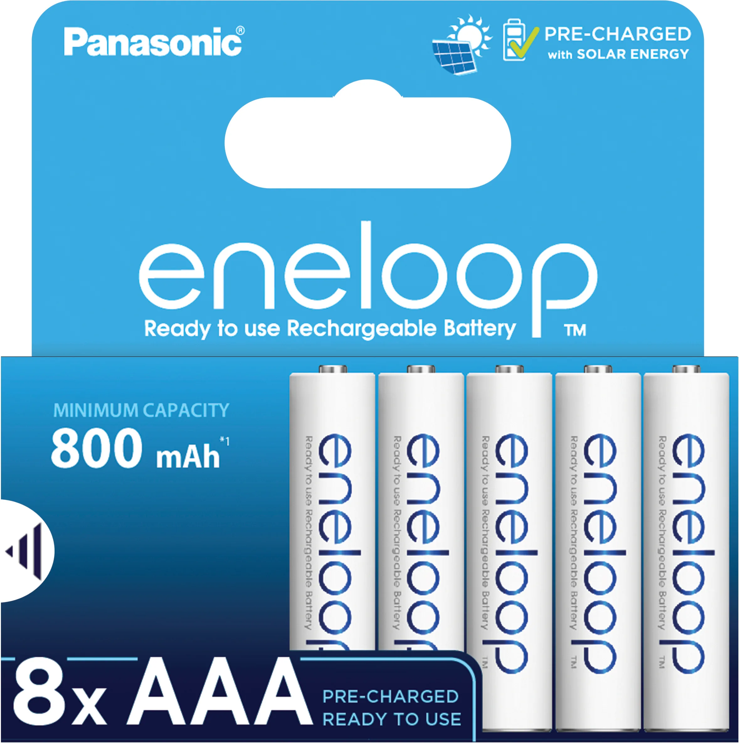 Panasonic-Eneloop HR03 AAA 4MCCE/8BE