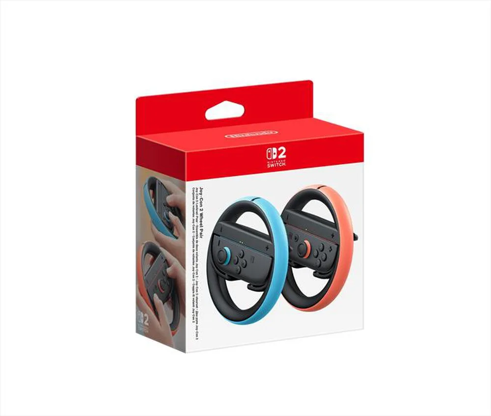 NINTENDO - VOLANTE JOY-CON 2 (SET DA DUE)-Nero