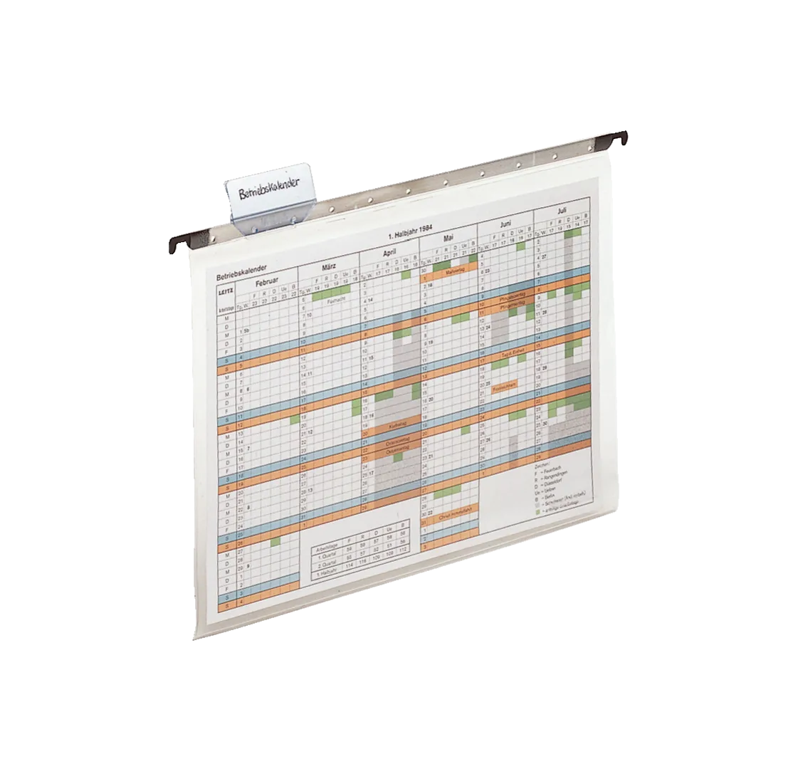 Leitz ALPHA Hängeordner A4 Polypropylen (PP) Transparent
