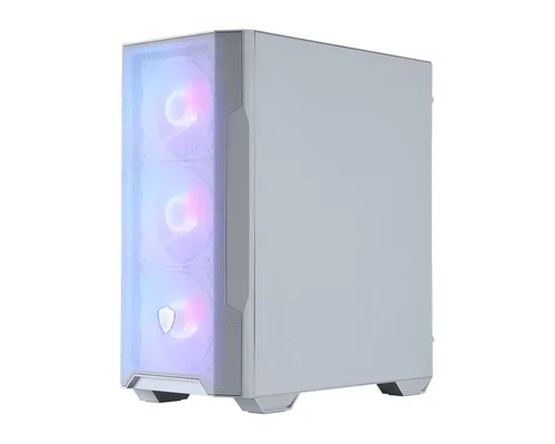 MSI MAG Forge M100R Micro Tower Transparent, White