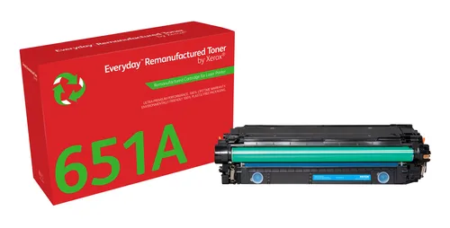 Everyday Cyan Toner von Xerox, kompatibel mit HP 651A/ 650A/