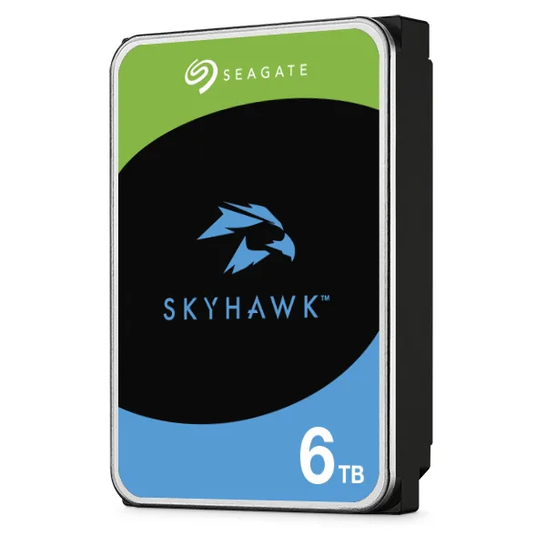 Seagate SkyHawk Interne Festplatte 6 TB 256 MB 3.5 Serial ATA III