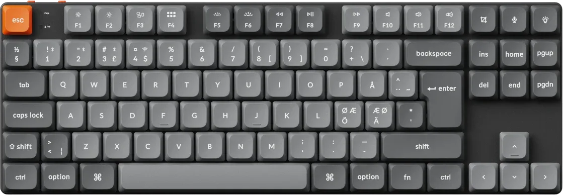 Keychron K1 Max Wireless Gateron Low Profile Red