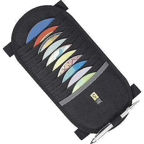 Case Logic 10 Capacity CD Visor 10 Disks Schwarz
