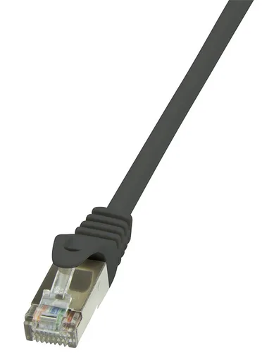 LogiLink Cat.6 U/UTP, 5m networking cable Black Cat6 U/UTP (UTP)
