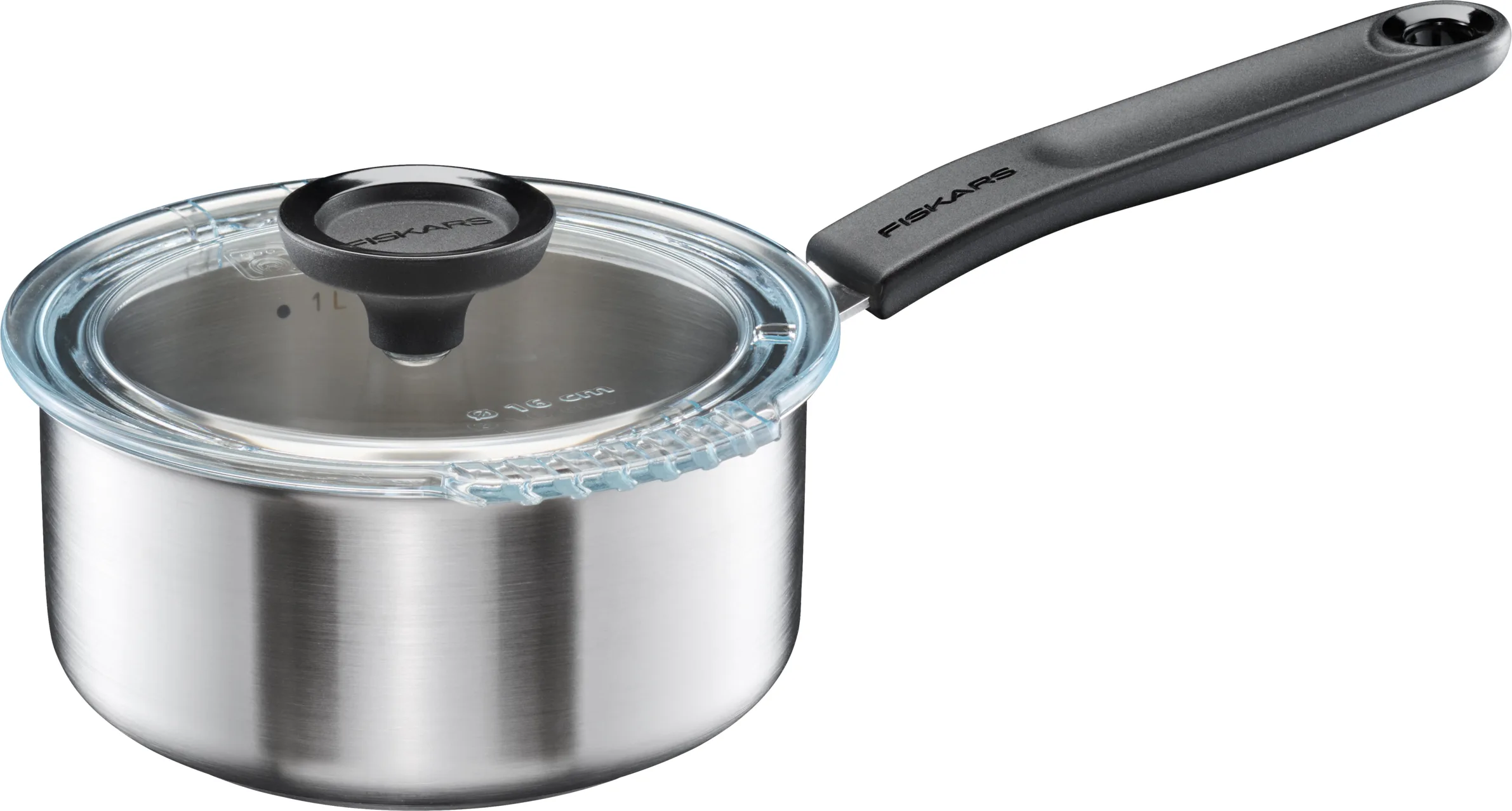 Fiskars Pánev s pokličkou 1,5l/16 cm