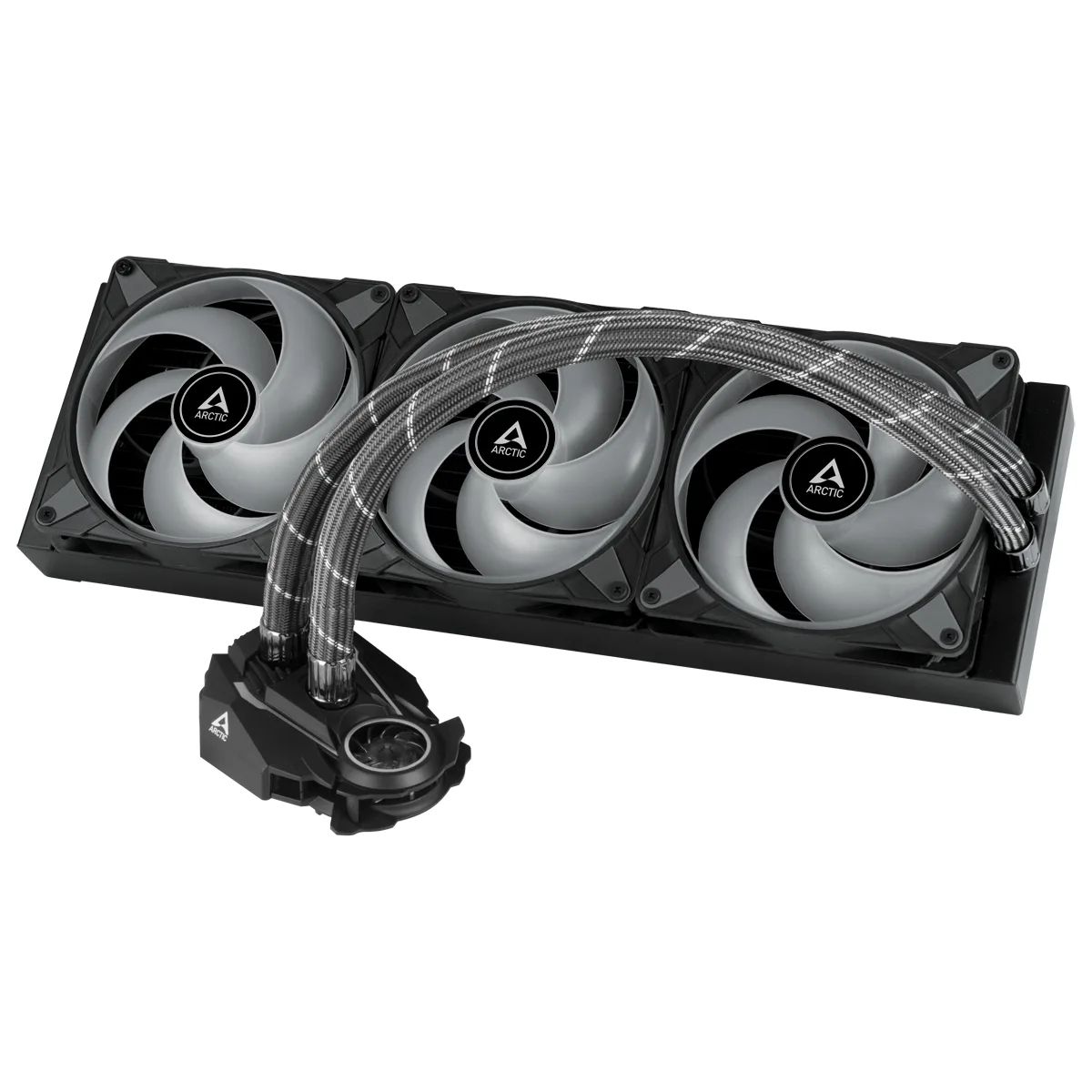 Liquid Freezer II 420 A-RGB - Multi Compatible All-in-One CPU Water Cooler with A-RGB