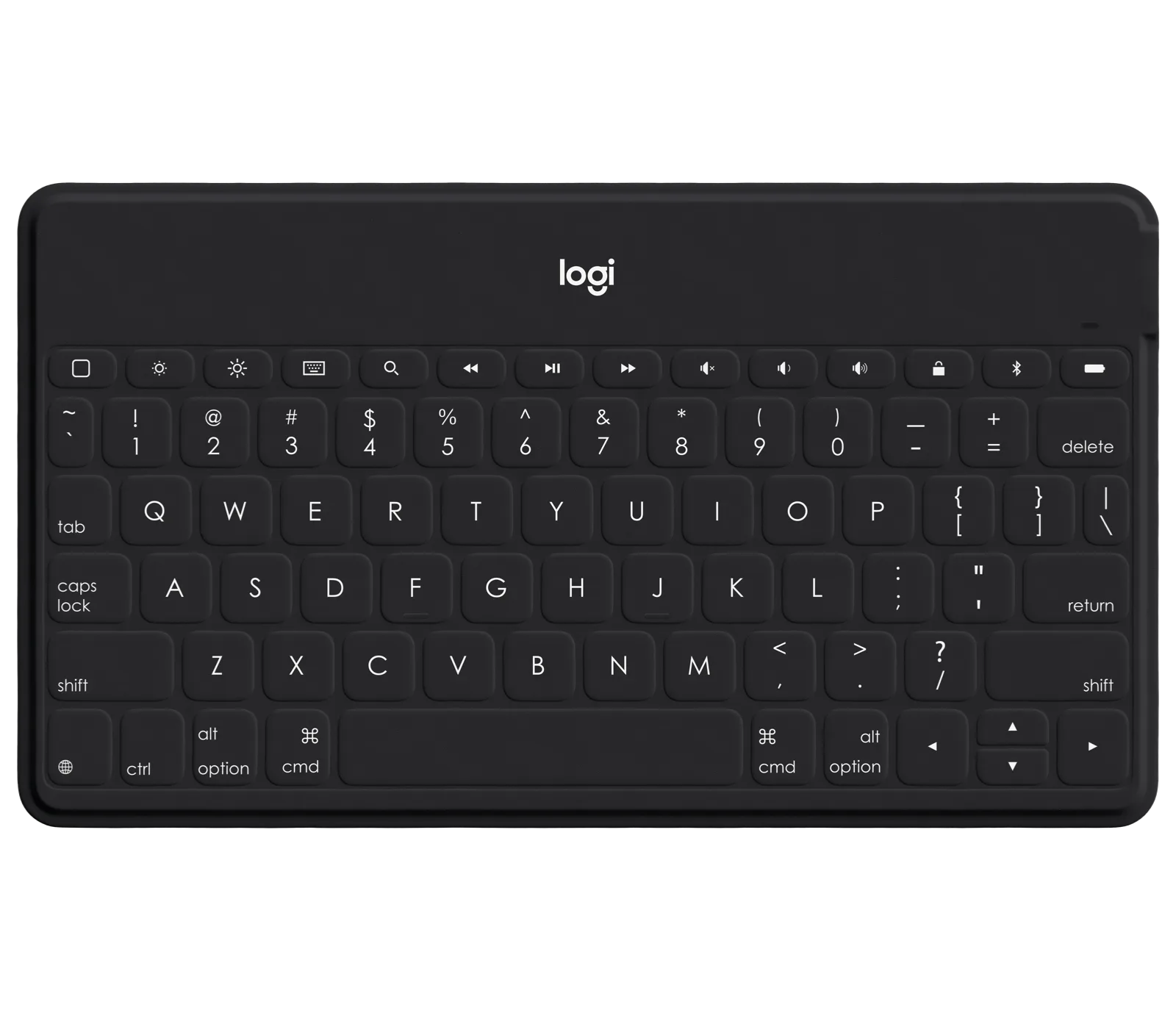 Logitech Keys-To-Go Russisch Bluetooth Schwarz