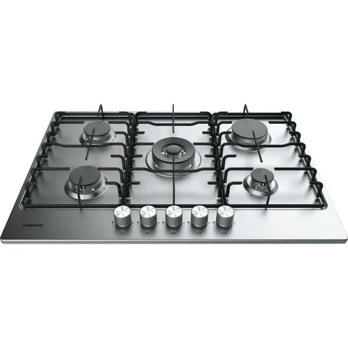 Hotpoint PPH 75P DF IX UK Silber Integriert 75 cm Gaskochfeld 5 Zone(n)