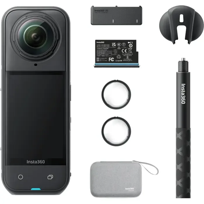 Akcijska kamera Insta360 X5 Essential Bundle