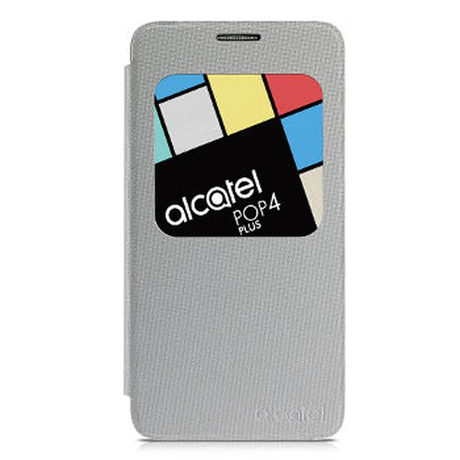 Alcatel Mobile Housse Aero Flipcase (argent) - Alcatel Pop 4 Plus