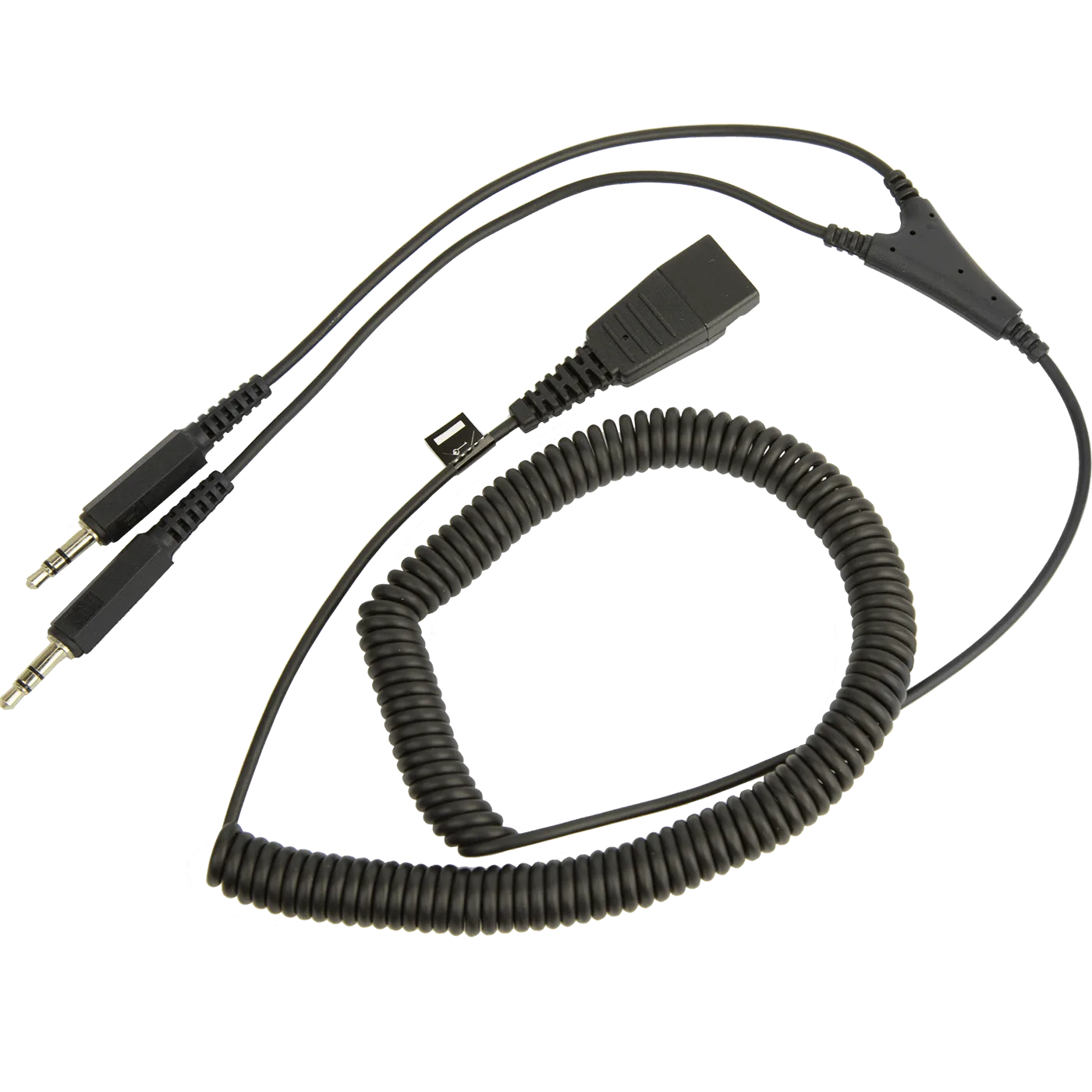 Jabra PC cord - QD to 2x3_5mm
