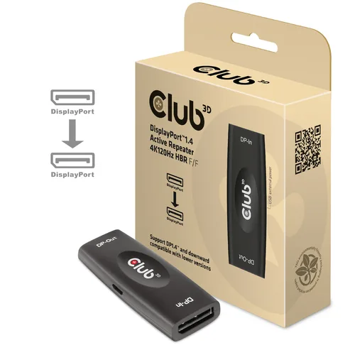 CLUB3D 1007 Audio-/Video-Leistungsverstärker Schwarz
