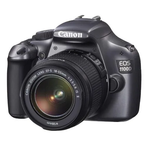Canon EOS 1100D + EF-S 18-55mm SLR-Kamera-Set 12,2 MP CMOS 4272 x 2848 Pixel Grau