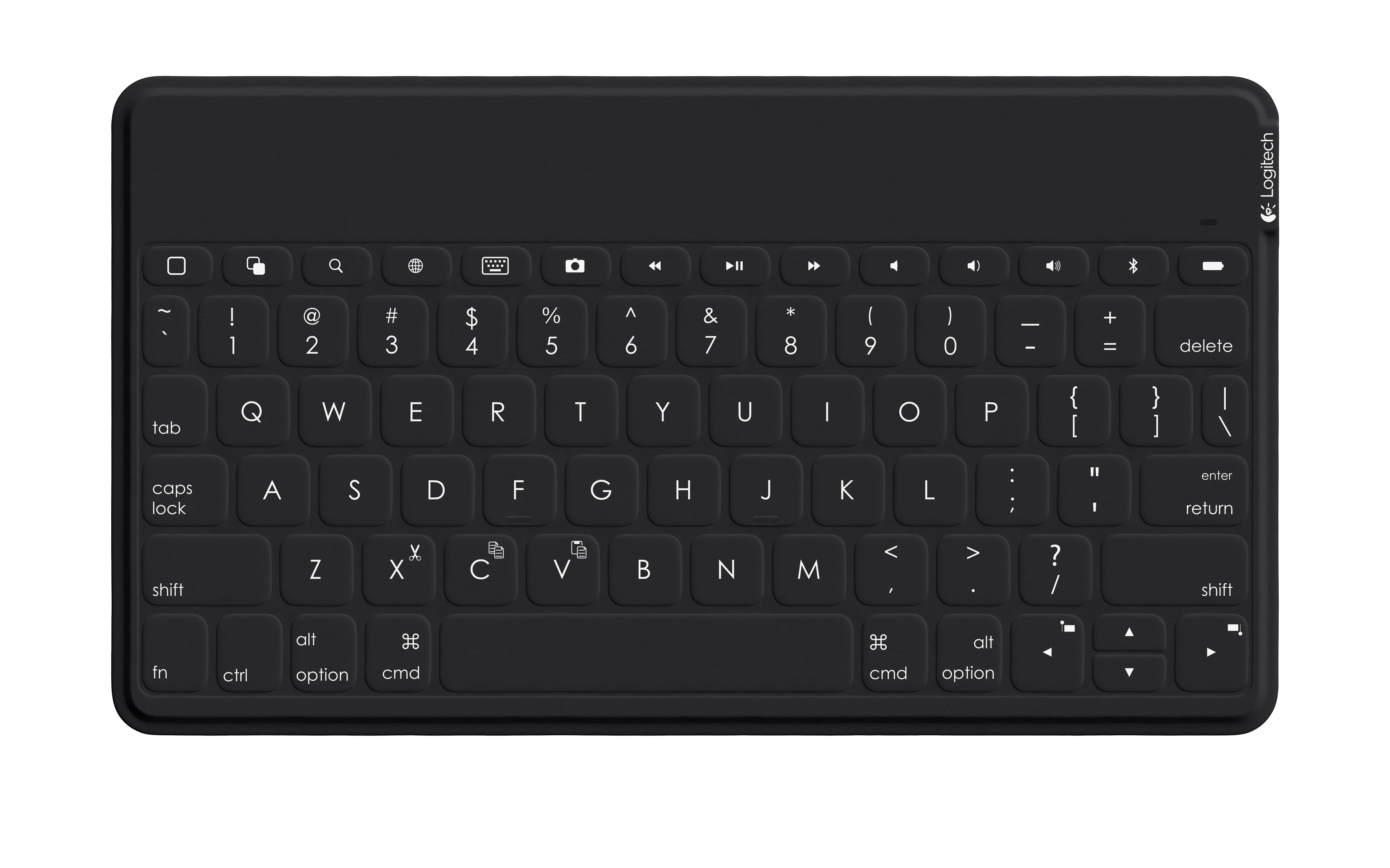 Logitech Keys-To-Go QWERTZ Deutsch Bluetooth Schwarz